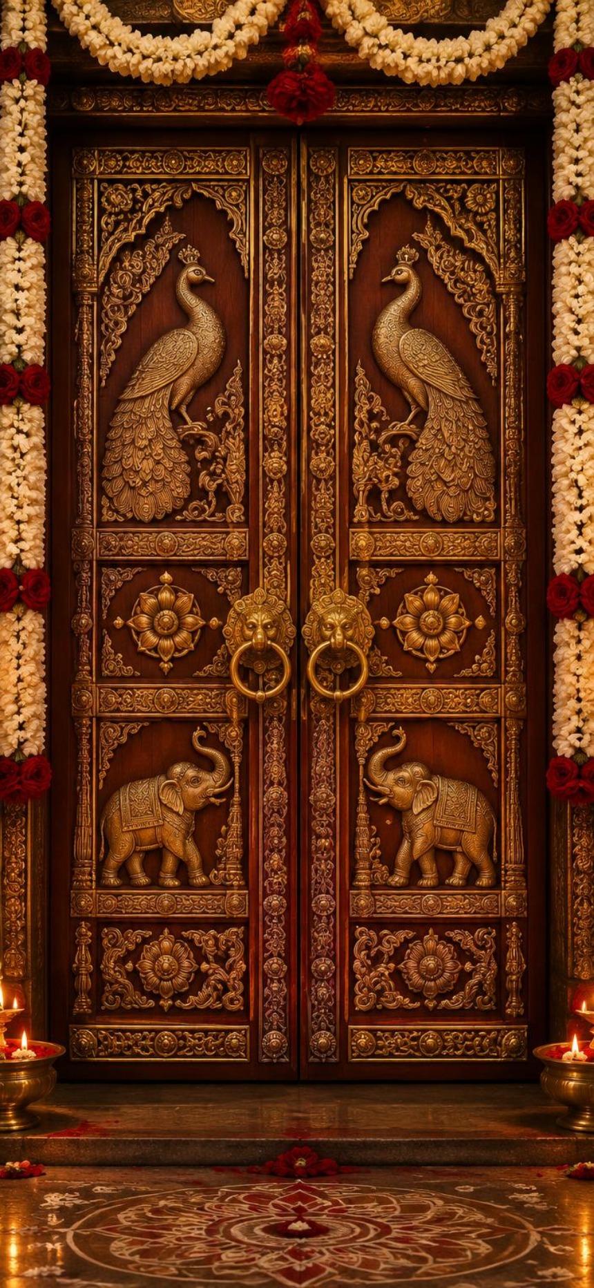 Swarna Gopuram digital wedding invitation template