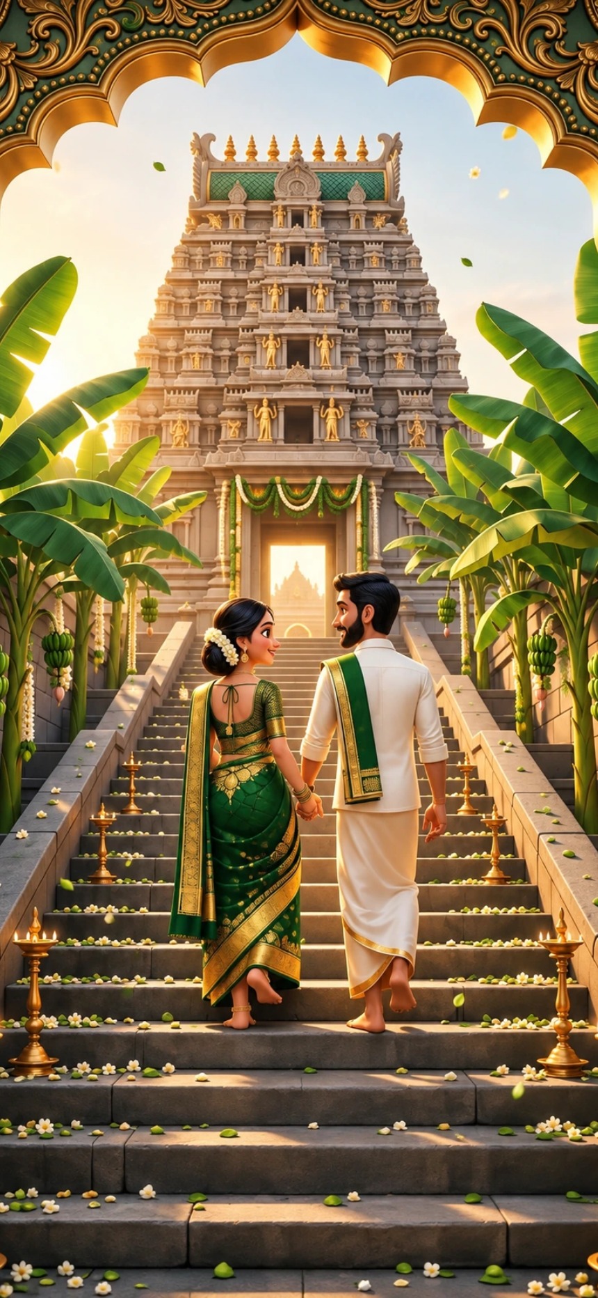 Tamil Kalyanam V2 digital wedding invitation template